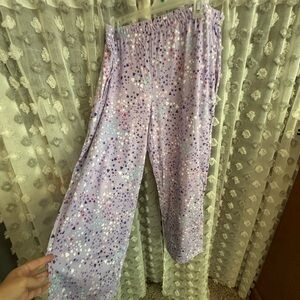 Purple Star & Heart Print Lounge Pants by Rue21